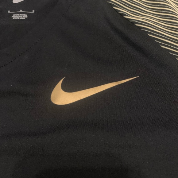NIKE Pro Elite Shirt Gold Medal Track Made In USA 2022 CW2677-077 Women’s Large - Picture 2 of 7